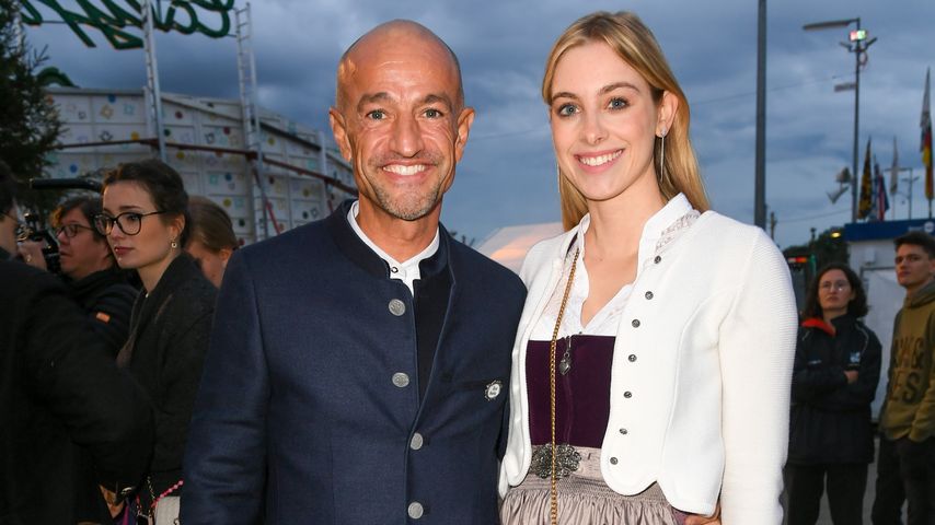 Peyman Amin und seine Freundin Sandra Apfelbeck