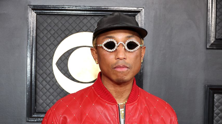 Pharrell Williams im Februar 2023 in Los Angeles