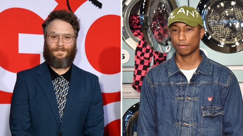 Seth Rogen & Pharrell Williams stritten einst bei Dinner