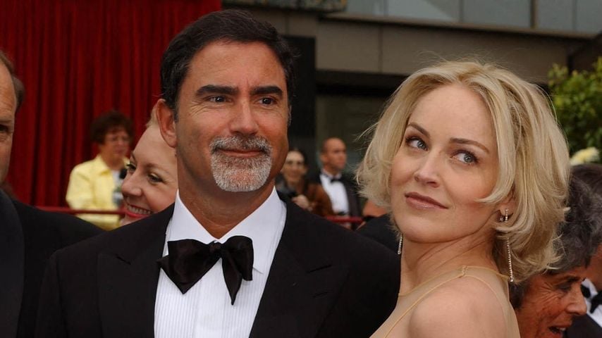 Phil Bronstein und Sharon Stone