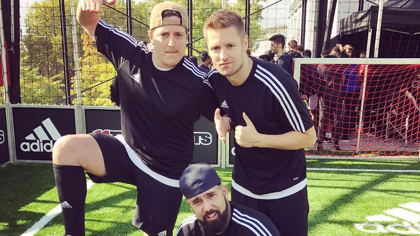 Phil, C-Bas und Chris von "Bullshit TV" im September 2017