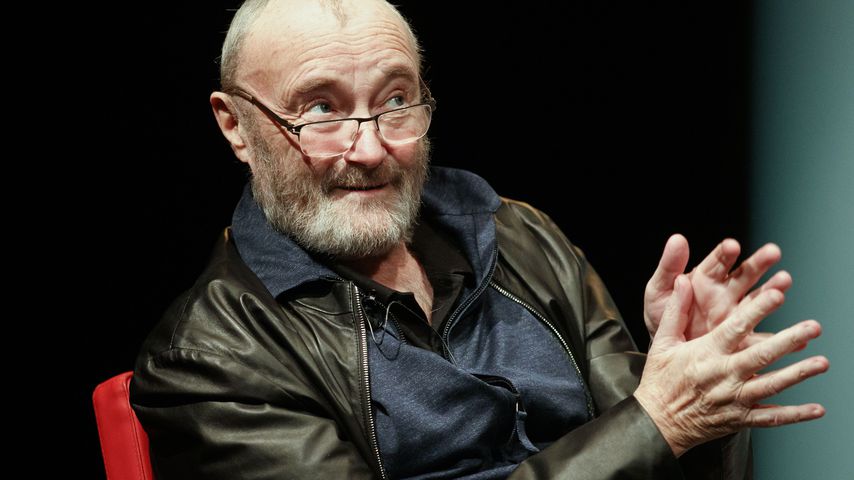 Phil Collins bei einer Podiumsdiskussion in Graz im Mai 2019