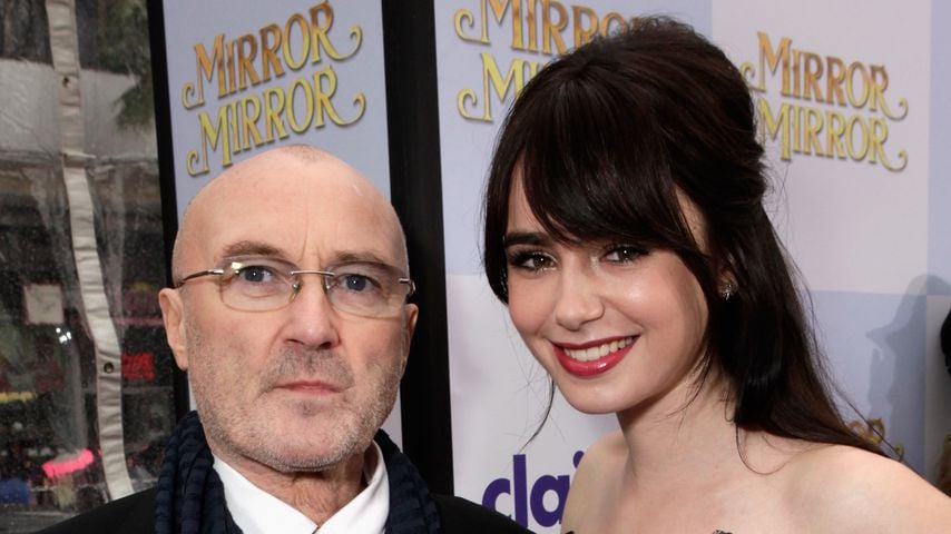 Fehler in der Kindheit: Lily Collins hat Vater Phil vergeben