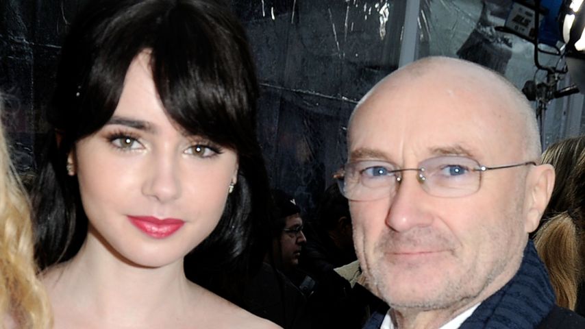 Phil Collins mit seiner Tochter Lily