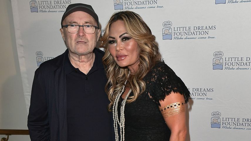 Phil Collins und Orianne Cevey