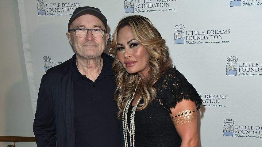 Phil Collins und Orianne Cevey, 2017