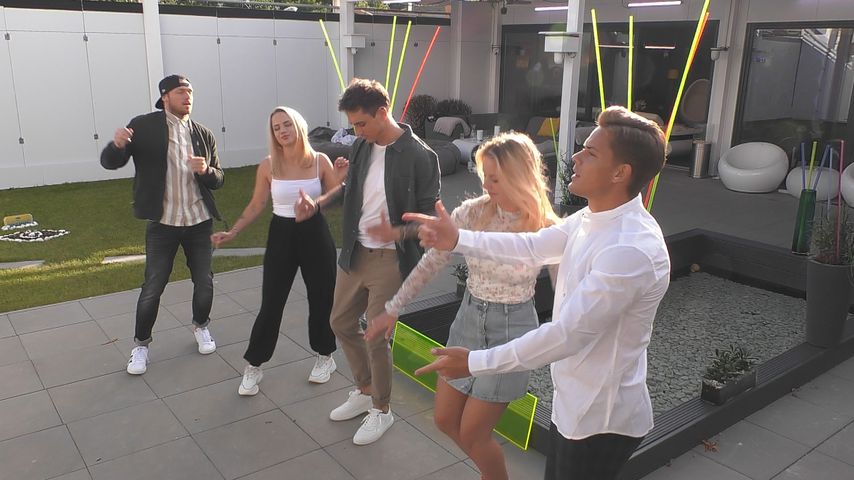 Philipp, Gina, Pat, Rebecca und Cedric