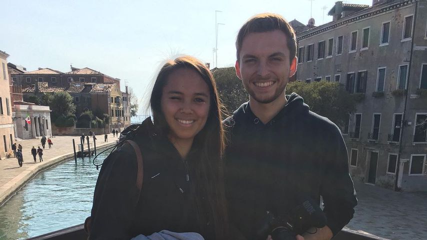 Philipp Mickenbecker mit seiner besten Freundin Janet
