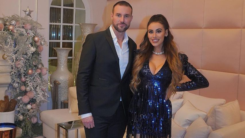 Philipp Plein mit seiner Freundin Lucia an Weihnachten 2021