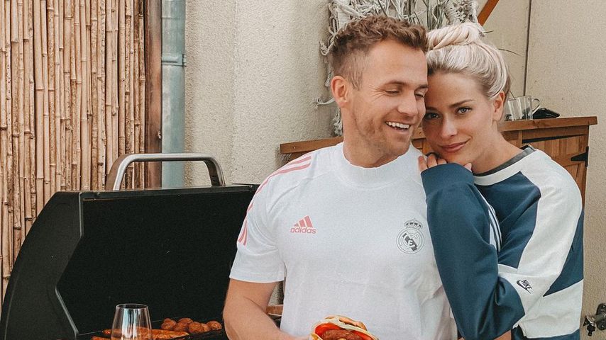 Philipp Stehler und seine Freundin Vanessa im Mai 2021