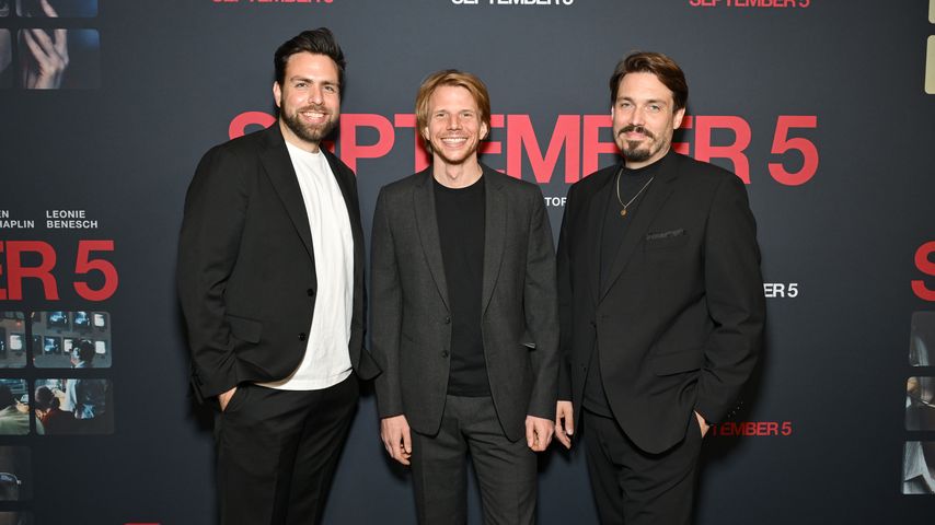 Philipp Trauer, Tim Fehlbaum und Moritz Binder, Produzenten und Drehbuchautoren von "September 5"