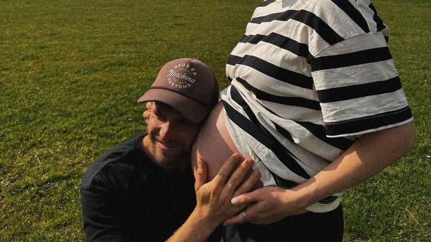 Letztes Ultraschallbild? Philipp Stehlers Baby kommt bald