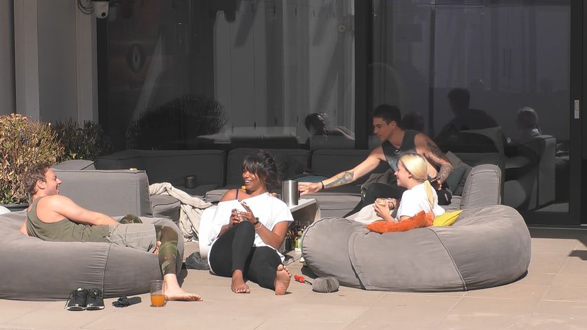 Philipp, Vanessa, Gina und Pat