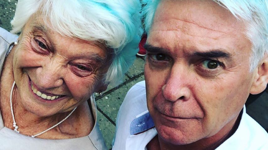 Phillip Schofield mit seiner Mutter, 2020