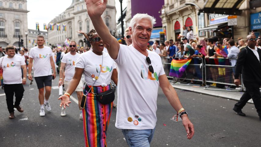 Phillip Schofield auf einer Pride-Parade