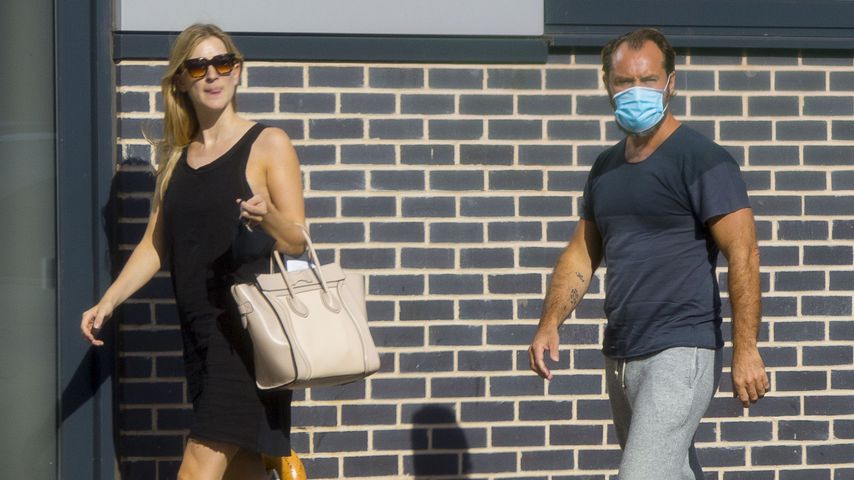Babybauch bei Phillipa Coan weg: Ist Jude Law Papa geworden?