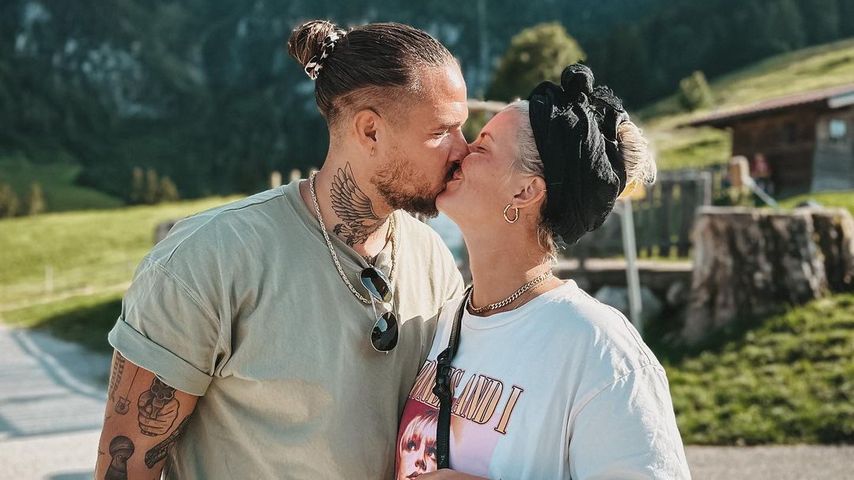 Pia Tillmann und Zico Banach im August 2023