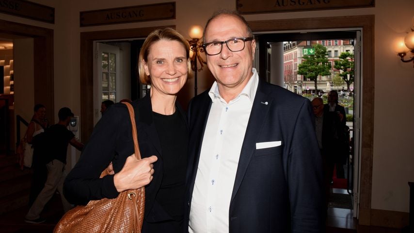 Alexander Hold und seine Frau Pia Große-Vehne im Juli 2025 in München