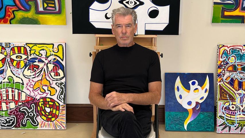 Neue Leidenschaft: Pierce Brosnan verdient Geld mit Gemälden