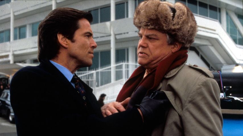 Pierce Brosnan und Joe Don Baker in "GoldenEye" 1995