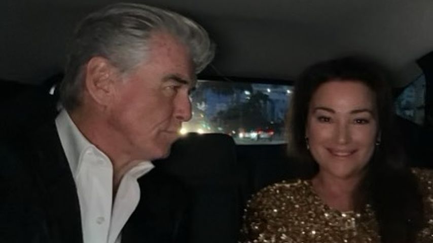 Pierce Brosnan und seine Frau Keely auf dem Weg zur Art Basel Miami