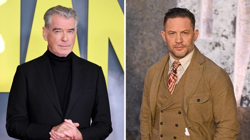 Nach Streitgerüchten: Pierce Brosnan schwärmt von Tom Hardy