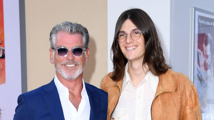 Pierce Brosnan mit seinem Sohn Dylan