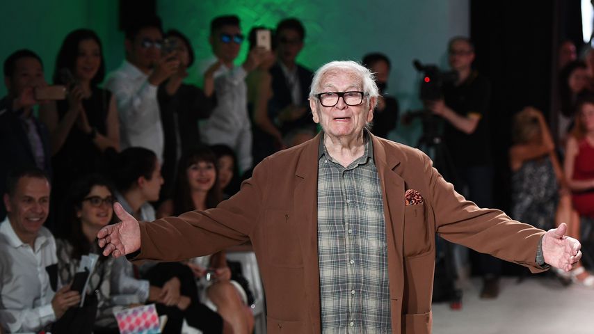 Pierre Cardin, französischer Modeschöpfer