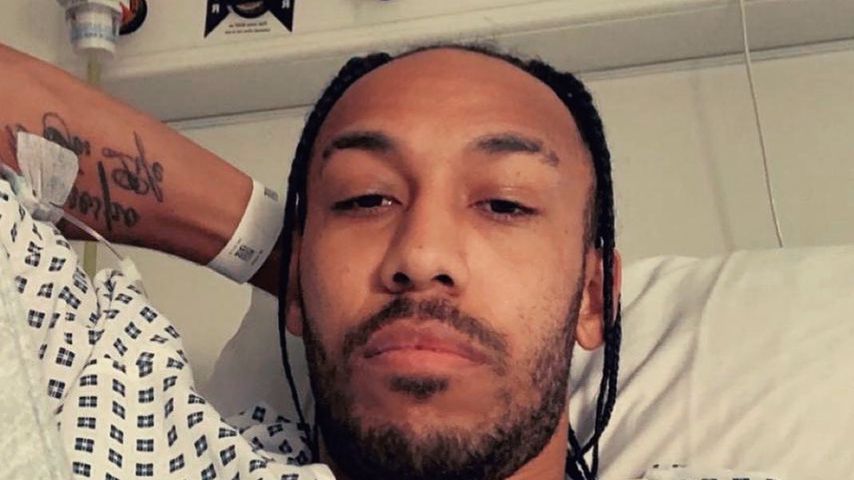 Fußballstar Pierre-Emerick Aubameyang mit Malaria in Klinik