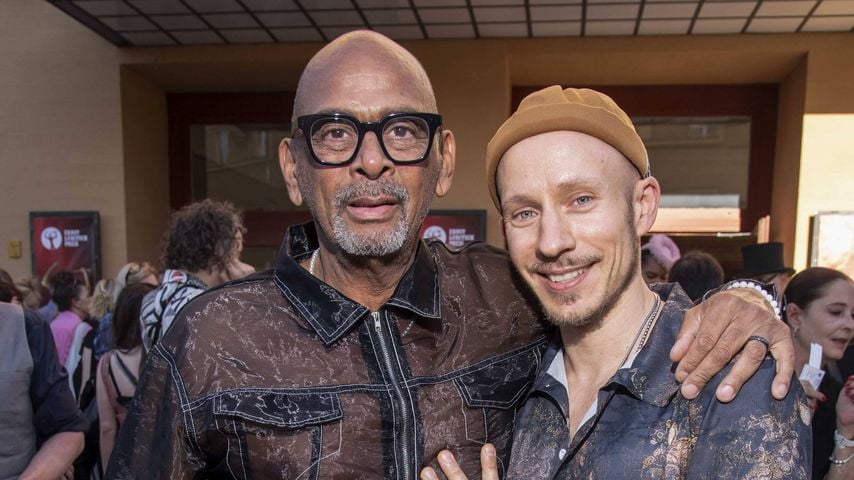 Pierre Sanoussi-Bliss und sein Freund geben Red-Carpet-Debüt