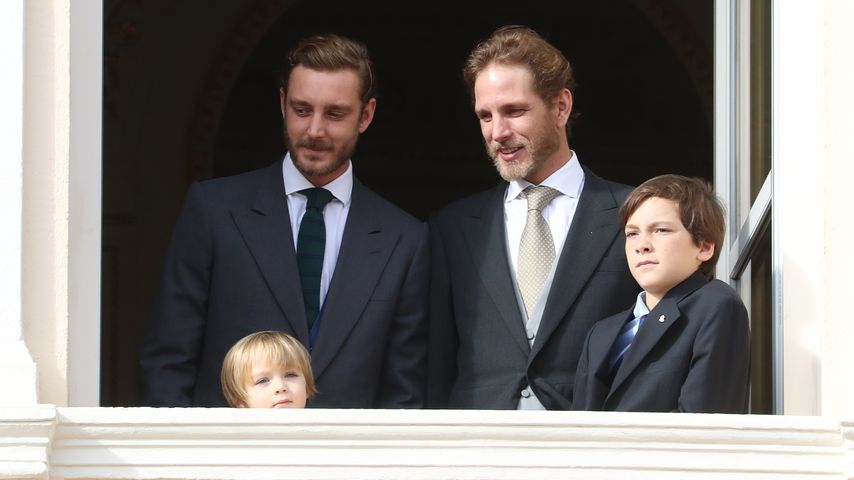 Pierre und Andrea Casiraghi