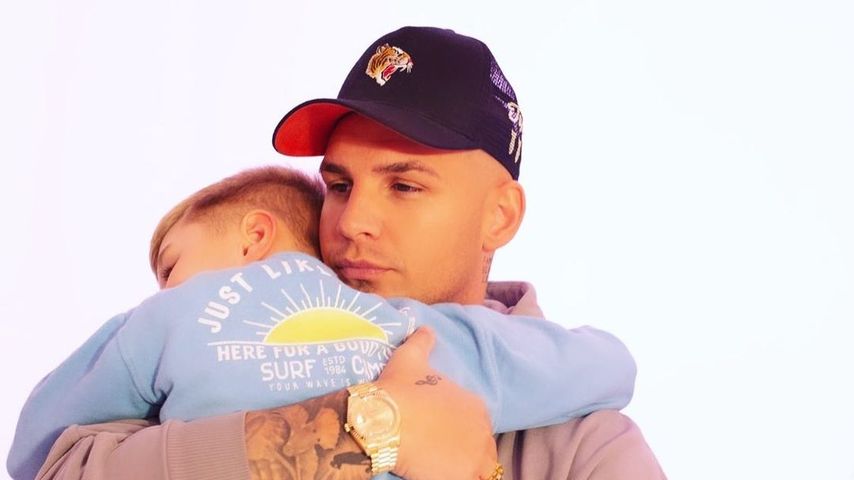 Pietro Lombardi mit seinem Sohn Alessio
