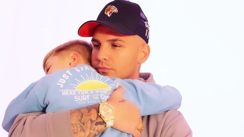 Pietro Lombardi mit seinem Sohn Alessio
