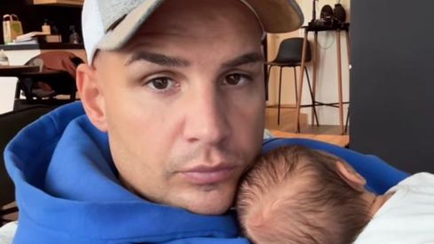 Pietro Lombardi und sein Sohn Amelio, 2024
