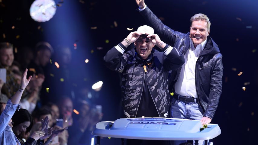 Pietro Lombardi und Dieter Bohlen bei DSDS 2023