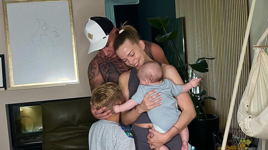 Pietro Lombardi und Laura Maria Rypa mit Alessio und Leano