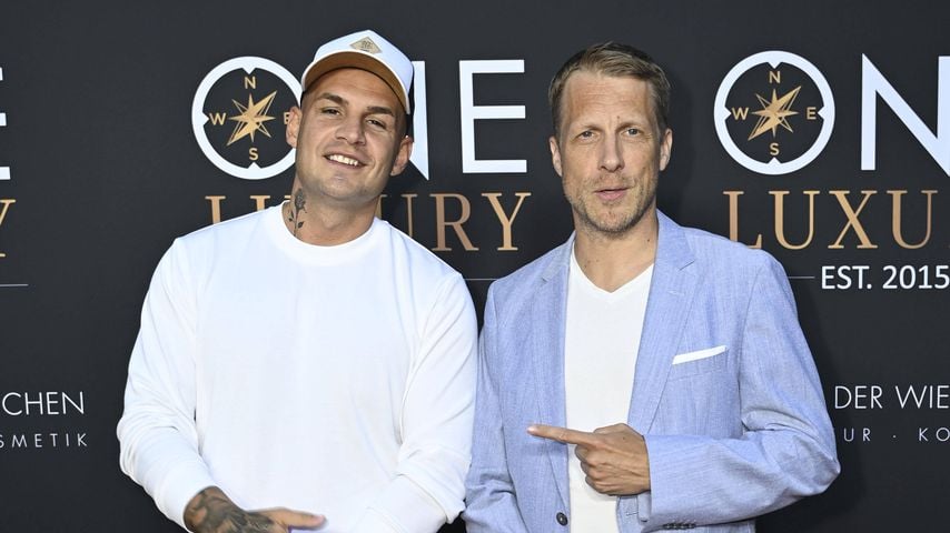 Pietro Lombardi und Oliver Pocher beim One Luxury Private Summer Gathering x Stella Rheni in Bonn