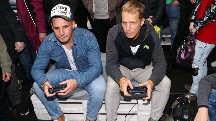 Pietro Lombardi und Oliver Pocher