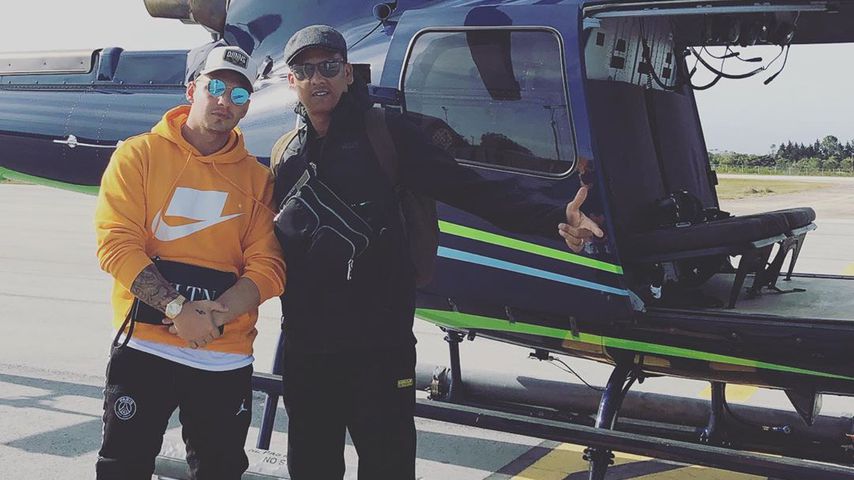 Pietro Lombardi und Xavier Naidoo in Südafrika, Oktober 2019