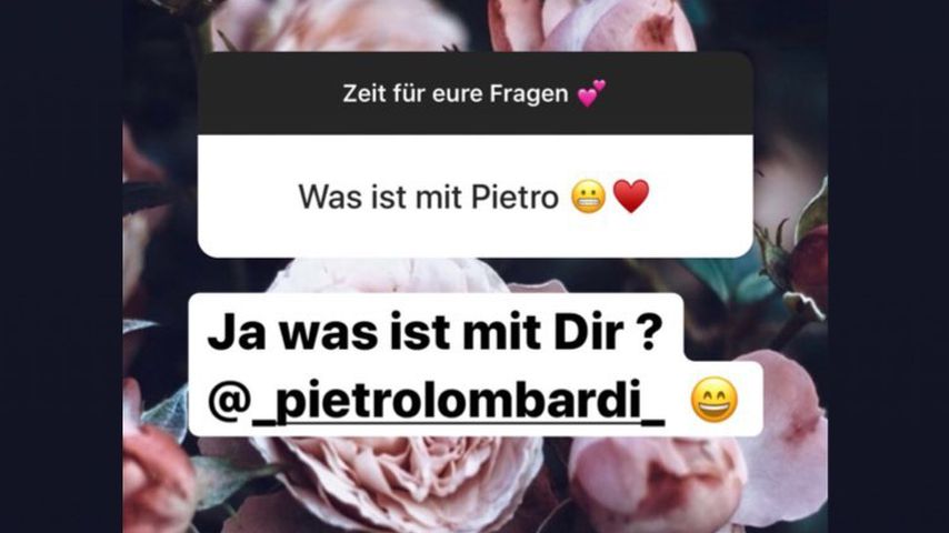 Pietro Lombardis Instagram-Repost