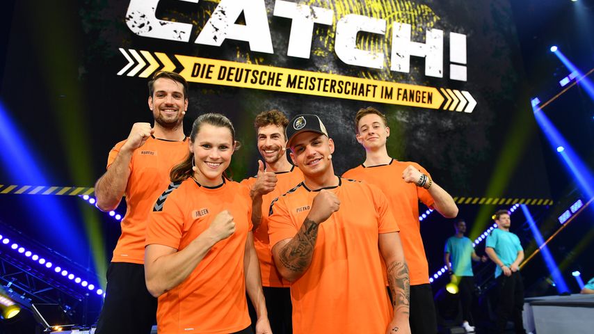 Pietro Lombardis Team bei "Catch!"