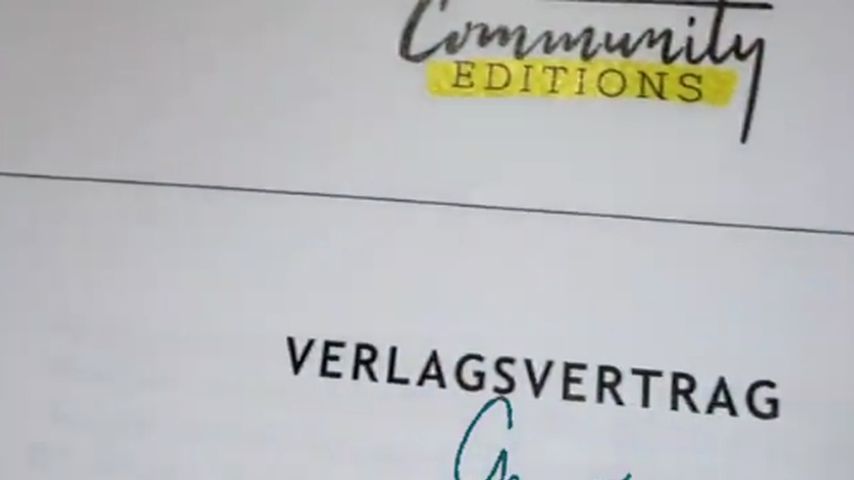 Pietro Lombardis Verlagsvertrag