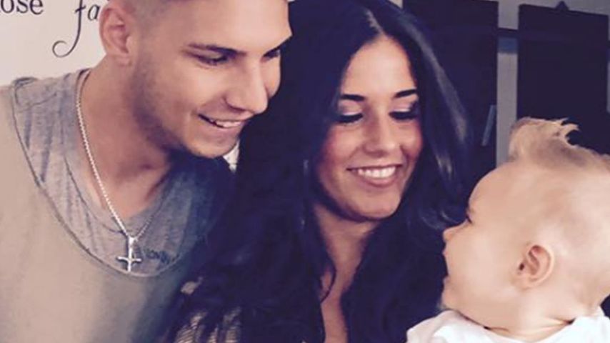 Pietro, Sarah und Alessio Lombardi im Juni 2016
