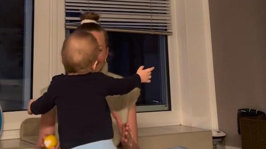 Pietro und Lauras Sohn Leano macht erste Schritte