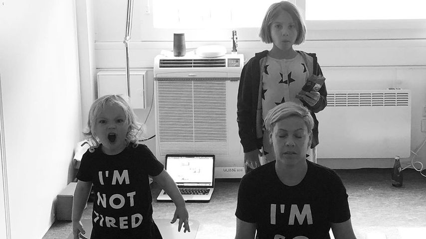 Konzert-Tournee als Mama macht sie fertig: Pink weint oft