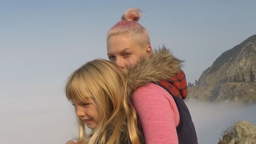 Sängerin Pink mit ihrer Tochter Willow