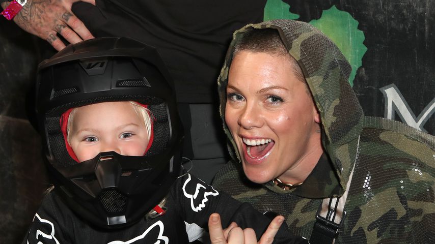 Pink und ihr Sohn Jameson im Januar 2020