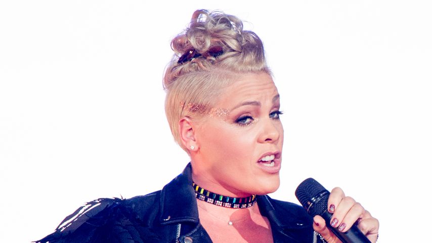 Pink bei einem Festival-Auftritt, Juli 2017