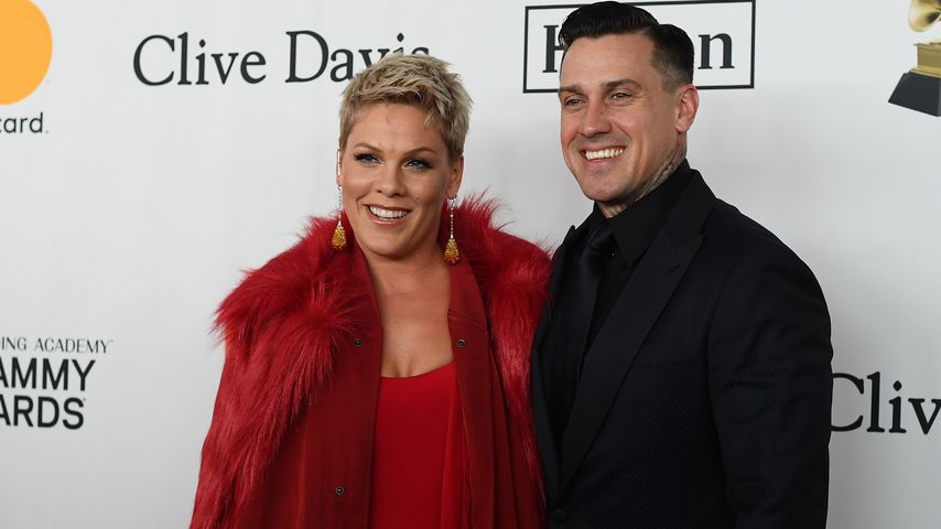 Pink und Ehemann Carey Hart im Januar 2018