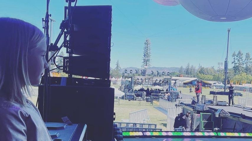 Pinks Tochter Willow Sage Hart auf dem BottleRock Festival in Napa Valley, Mai 2022.